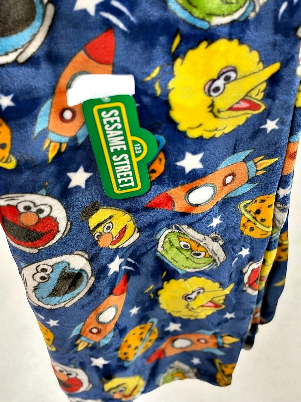Sesame Street blanket